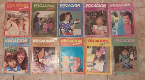 10 Revistas  ** Vocacion Nivel Inicial ** Año 1988