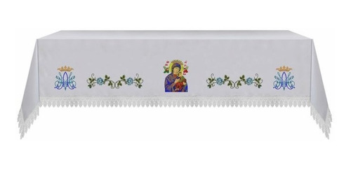 Toalha Para Altar Nossa Senhora Perpétuo Socorro 3,00x1,50