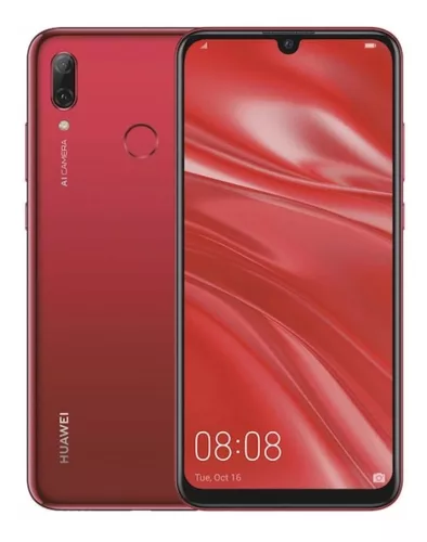 Celular Huawei Lte Pot-lx3 P Smart 2019 Rojo + Protectores | Envío gratis