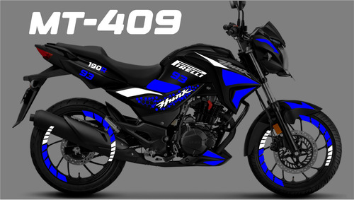 Kit Calcomanias Vinil Reflejante Hero Hunk 190 R 190r