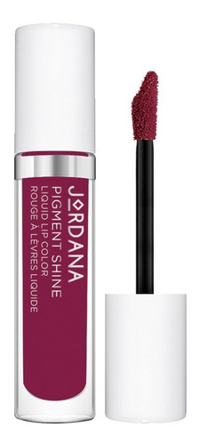 Pigment Shine Liquid Jordana Lip Color Color 8 Plumtastic