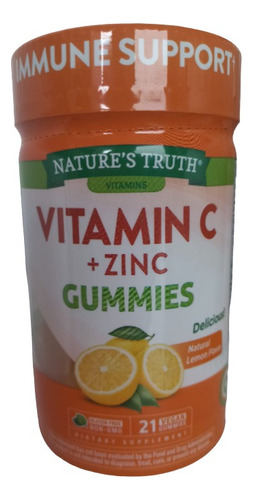 Vitamina C + Zinc 21 Gomitas - Unidad a $1429