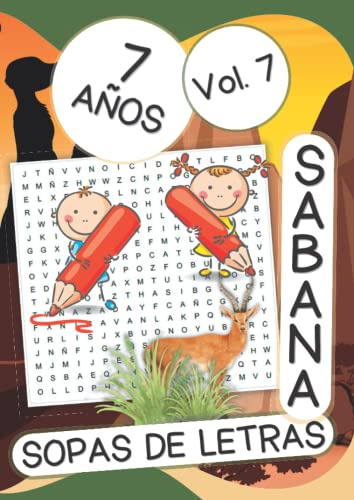 Sopas De Letras Para Niños De 7 Años De Los Animales De La S