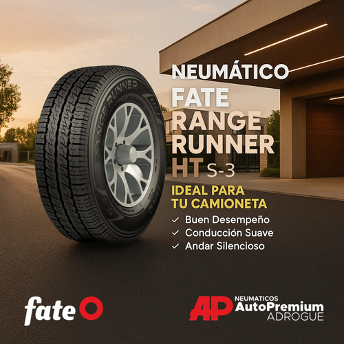Cubierta Fate 255x70x15 Carga 112/110t Range Runner Ht T