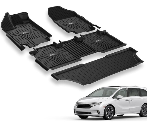 Alfombrillas Compatibles Con Honda Odyssey 2018-2023, Revest