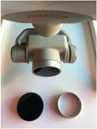 Dji Phantom 4 Filtro Uv Lente Camara Vidrio