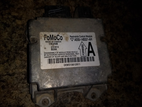 Ae83 14b321 Ah Modulo De Bolsa Aire Ford Fiesta 2011 2013 (Usado)