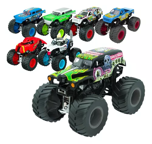 Carrinho Monster Trucks Brinquedo Hot Truck Original Veículo