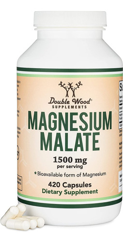 Magnesio Malato 1500mg 360 Capsulas 