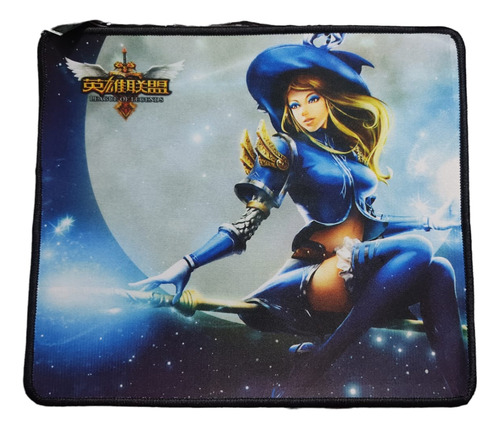 Pad Mouse Mediano 29 X 25 Cm Para Gamer Lague Of Legends
