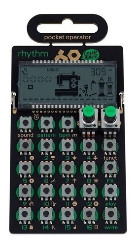 Pocket Operator Teenage Engineer Po12 Rhythm Drum Machine