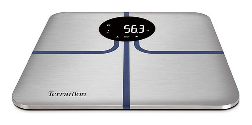 Balanza digital Terraillon R-Coach plata, hasta 150 kg