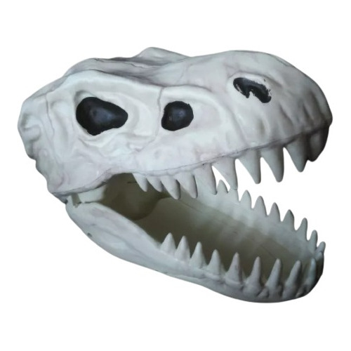 Craneo Tiranosaurio Plastico Articulado Dinosaurio Creazybon
