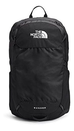 Mochila Para Portatil Espaciosa Y Con Diseño Aerodinamico Color Tnf negro