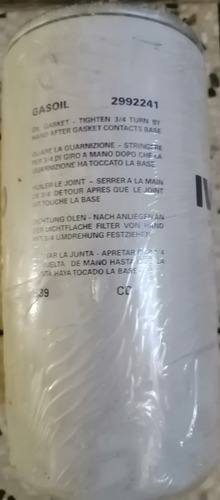 Filtro De Gasoil 2992241 Original Iveco Tector, Eurocargo, V