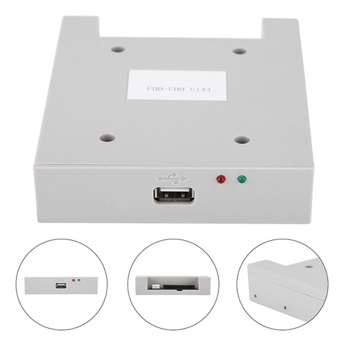 Emulador Ssd Usb Floppy Drive Fdd-udd U144 De 1,44 Mb Para