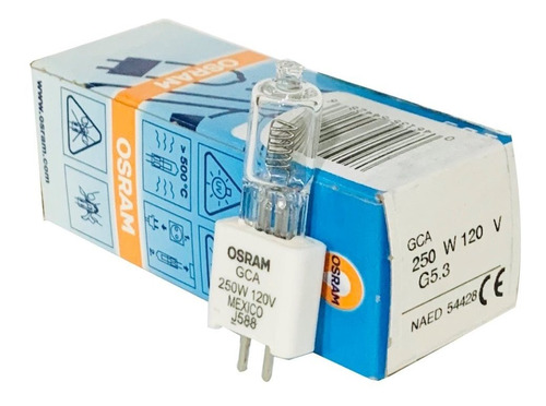 Foco Gca Lampara Halogena 250w 120v Base G5.3 54428 Osram 