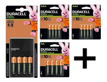 Comprar Kit Cargador + 8 Aa Piezas + 8 Aaa Piezas Duracell Cef14