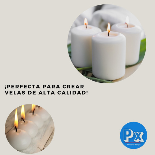 Parafina De Malasia Elaboracion De Velas Manualidades 1kg