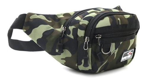 Imagen 5 de 9 de Riñonera Tactica Militar Reforzada Camuflado Hombre Full