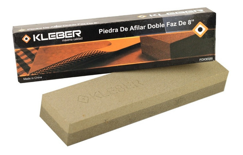 Piedra De Afilar Doble Faz 8  Kleber