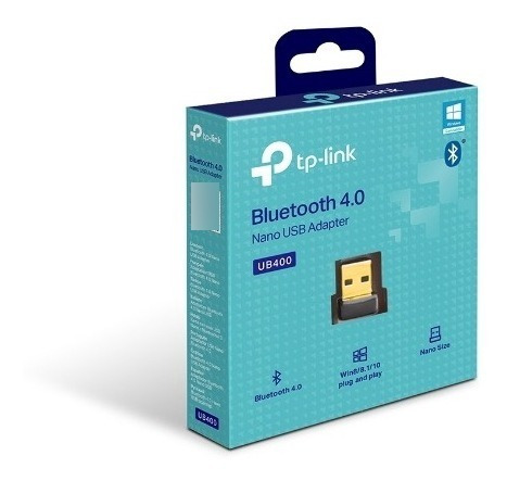 Imagen 3 de 9 de Adaptador Nano Usb Tp-link Ub400 Windows 8-11 Bluetooth 4.0