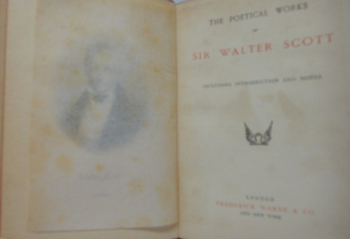 The Poetical Works Sir Walter Scott 