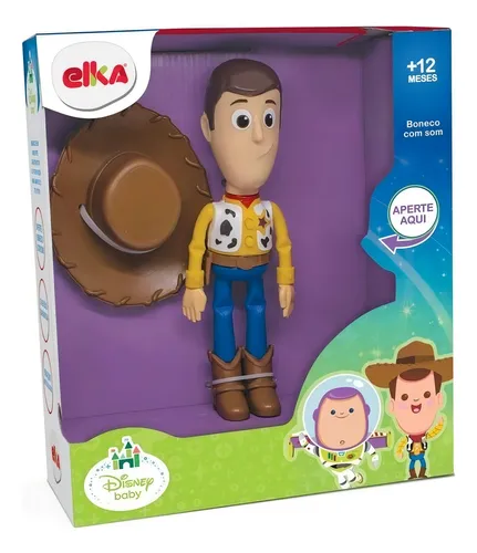 Muñeca de Woody Toy Story con sonido que dice frases - Elka