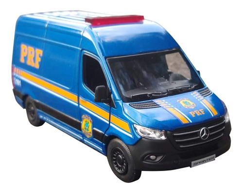 Miniatura Viatura Van Polícia Rodoviária Federal Prf