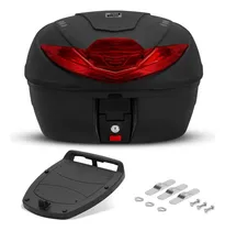 Comprar Bau Universal Para Moto Bauleto 35 Litros Para 1 Capacetes