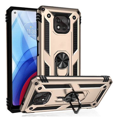 Funda For Moto G Power 2021 Tpu+pcfunda Protectora 2 En 1