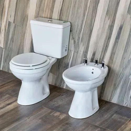 Combo Baño Completo Inodoro Roca Italiana Inodoro Bidet