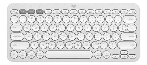 Teclado Logitech Pebble K380 2 Blanco Bluetooth