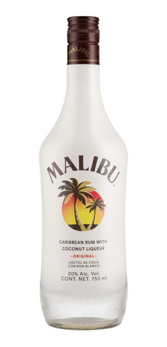 Malibu Ron Botella De 750 Ml
