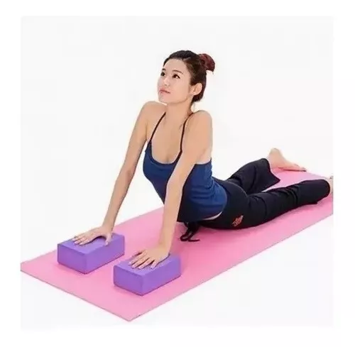 Ladrillo Yoga Pilates Bloque Goma Eva Liviano Practico