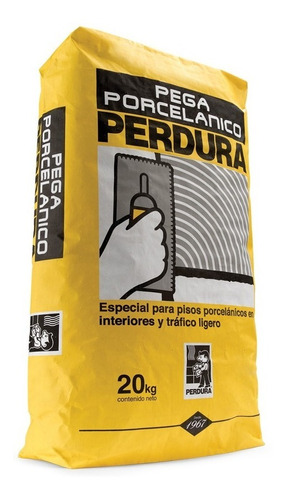 Pega Porcelanico Perdura 20kg