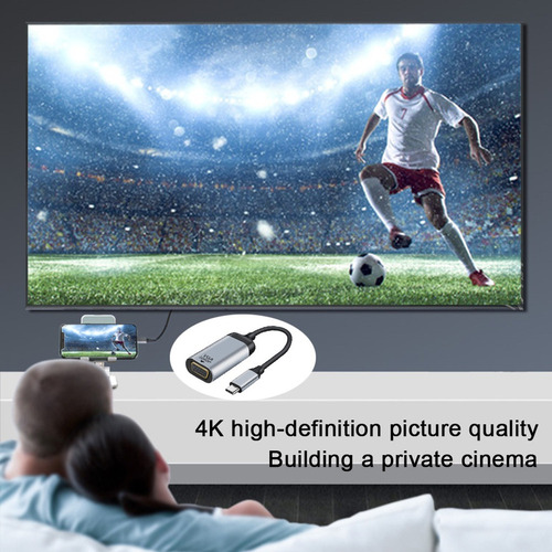 Adaptador De Cable Portátil Tipo C Usb C A Hdmi/dp/mini Dp/v