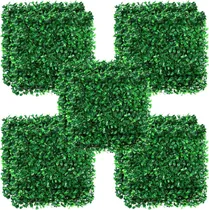 Comprar Pack 10 Pasto Artificial Trebol Jardín Vertical 60x40cm