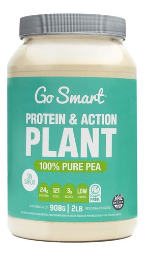  Proteina Vegetal 100%  Premium X 908 Grs Go Smart