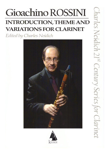 G. Rossini: Introduction, Theme And Variations For Clarinet.