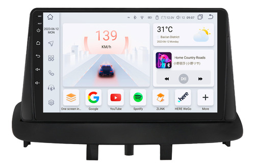 Estéreo Carplay 2+32g Para Renault Megane 3 2008-2014