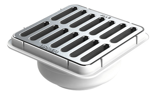 Urrea Coladera Cuadrada 184 Cuerpo De Abs Salida Ajustable