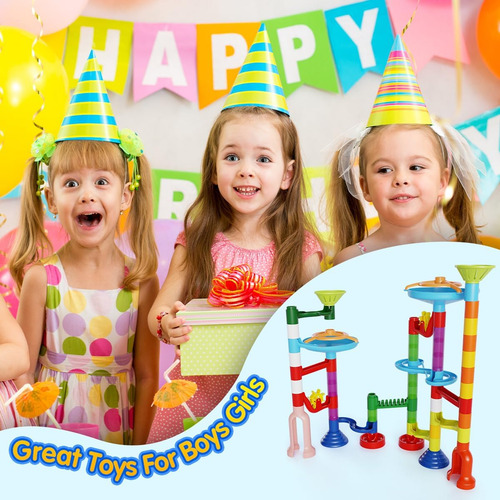 Juguete De Mármol Run, 110pcs Maze Maze Kit Stem Educational