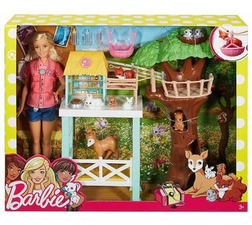 Barbie De Rescate Animalitos Original Y Nueva De Mattel