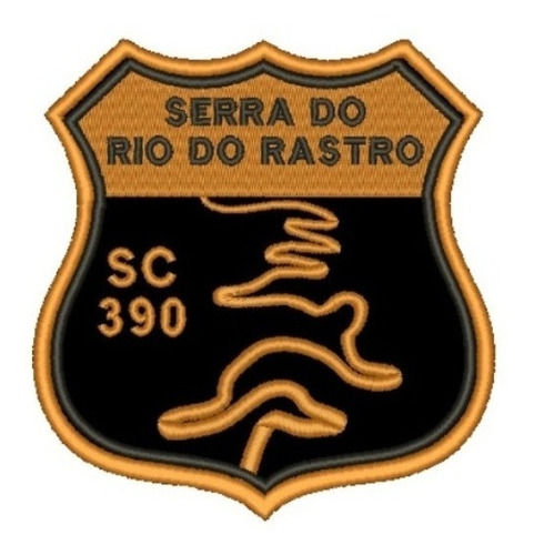 Patch Bordado Serra Rio Do Rastro (moto, Viagem, Turismo))