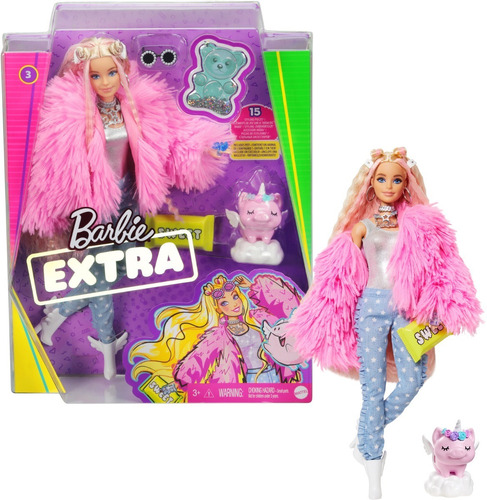 Barbie Extra Loira 2021 Pronta Entrega Articulada