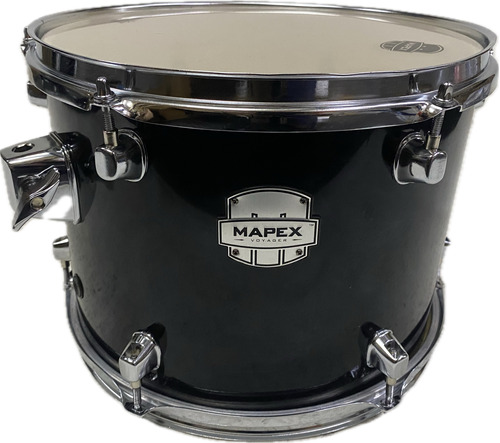 Tom 12 Polegadas Mapex Voyager Preto Novo Origina Mostruario