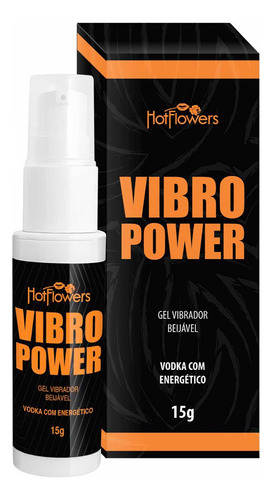 Gel Vibrador Liquido Intenso Beijável Excitante Íntimo Sabor