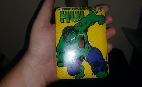 Hobby Lobby Marvel Hulk 3.5 X 5 Inches Light Switch Plates D