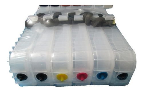 Pfi 102 Canon Cartuchos Rellenables Con Chip Reseteable Set